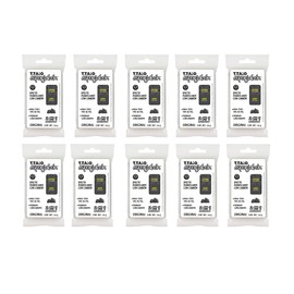 SOAP SPONGE CHARCOAL 10 PACK