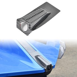 SAUTVS Rear Camera Trim Cover for Polaris Slingshot 2020-2024, Carbon Fiber Style Behind Camera Decorative Lid Trim Cover Rear Camera Protector for Polaris Slingshot 2020-2024 Accessories
