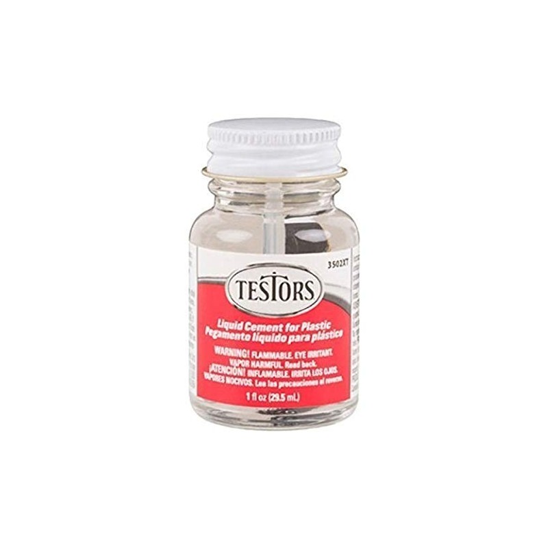 TESTORS CORPORATION Boys 3502XT Plastic Cement Liquid, 1 oz