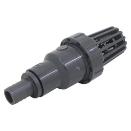Intake Filter with Check Valve Foot Valve Plastic PVC Check Valve Suction Basket Intake Basket PVC Check Valve with Filter