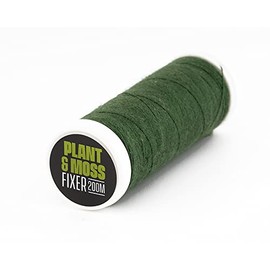 NatureHolic - Moss & Plant Fixer I Ideal for Roots and Stones I Dark Green and Inconspicuous I for Moss and Ride-on Plants I Does Not Decompose I ​200 m
