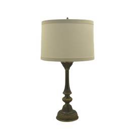 Banded Eggshell Lampshade with Washer Attachment Top Diameter 8 inches x Bottom Diameter 9 inches x 7.5 Inches Slant Height