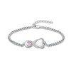 QGJNSGC Infinity Urn Bracelet for Women Men Heart Birthstone Cremation