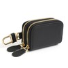 imeetu Key Case, Smart Key Case, Genuine Leather, Includes Carabiner,