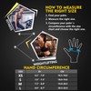 ihuan Breathable Weight Lifting Gloves: Fingerless Workout Gym Gloves with
