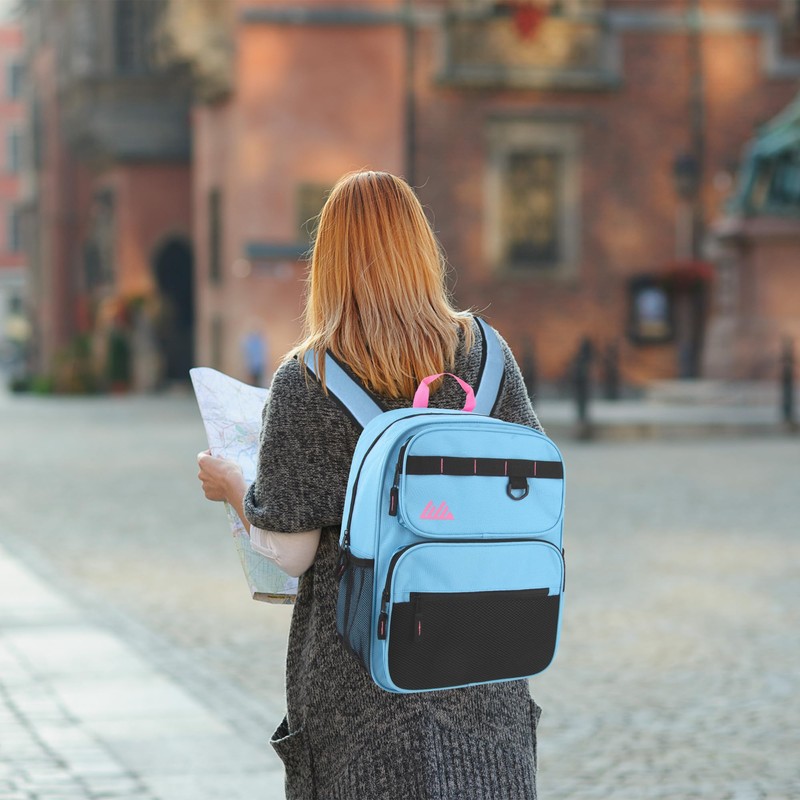 Summit Ridge Travel Backpack for Men and Women, Spacious Work