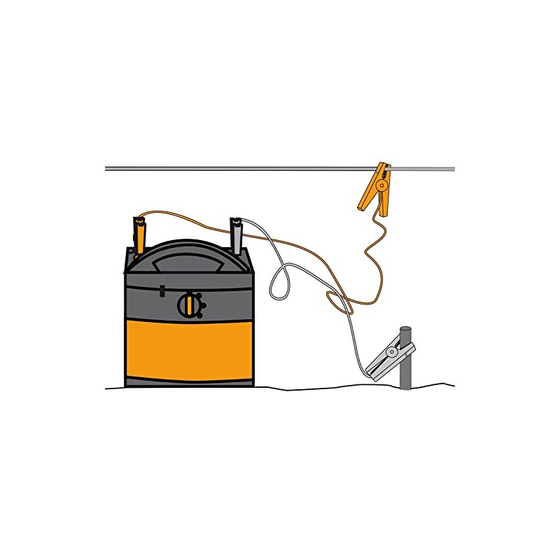 Gallagher - 9V/12V Fence connecting cable set