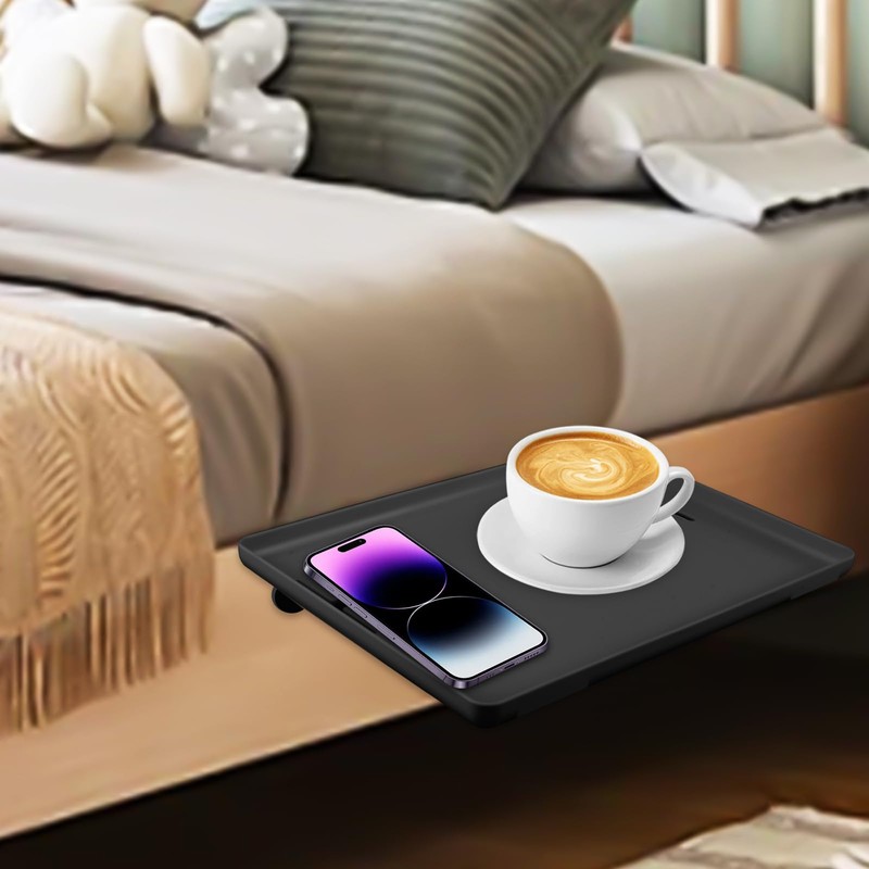 GBKDQQ Bedside Shelf, Floating Bed Tray, Bedside Table for Bunk