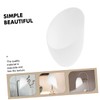 Pack of 5 Modern Lampshade Slanted Lampshade Replacement White Lamp