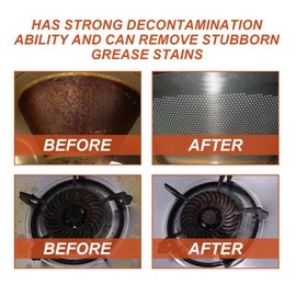 CULIWATE CULIWATE Powerful De-Greasing Grease and Soot Remover, 500 ML Kitchen Cleaner Spray Oil & Grease Stain Remover, Degreaser Cleaner Heavy Duty, Grease Cleaner Heavy Duty for Kitchen (1pcs)