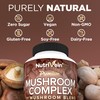 Nutrivein Mushroom Supplement - 2600mg - 90 Capsules - 11