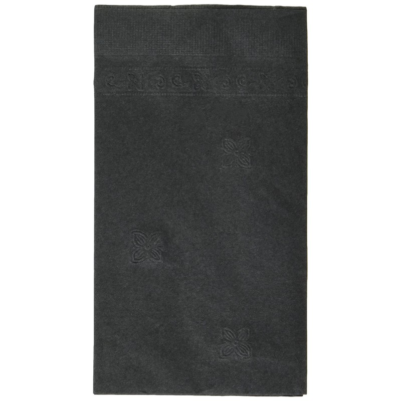 Perfectware 2 ply Black Paper Dinner Napkins- 50 Count