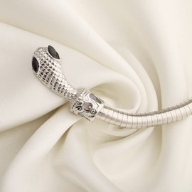 Flexible Bendable Snake Necklace Wrap Bangle Twistable Snake Jewelry Gift For Her Him (snake S)