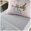 GC GAVENO CAVAILIA Toddler Sloth Print Double Fitted Sheet Double