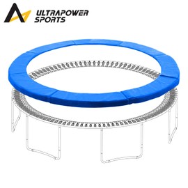 ULTRAPOWER SPORTS Trampoline Replacement Safety Pad Spring Cover - Universal Fits for 12ft Trampoline, Green