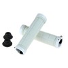 MTB trekking bike handlebar grips, screw-on grip/handle 808, White