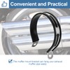 Universal Motorcycle Exhaust Bracket Hanger, Motorcycle Exhaust Muffler Pipe Bracket