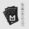 MANATOMY® RefreshMen Wipes, On-the-Go Individually Wrapped Hygiene Wipes, Refreshing and
