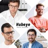 Hubeye 5 Pairs TR90 Sports Reading Glasses for Men and