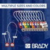 Brady Compact Cable Padlock - Lockout Tagout Security Lock -