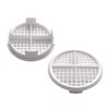 50 x 70mm White Plastic Round Soffit Air Vents /