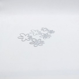 KSCRAFT Flat Daisy Flowers Metal Cutting Dies Stencils for DIY Scrapbooking Decorative Embossing DIY Paper Card