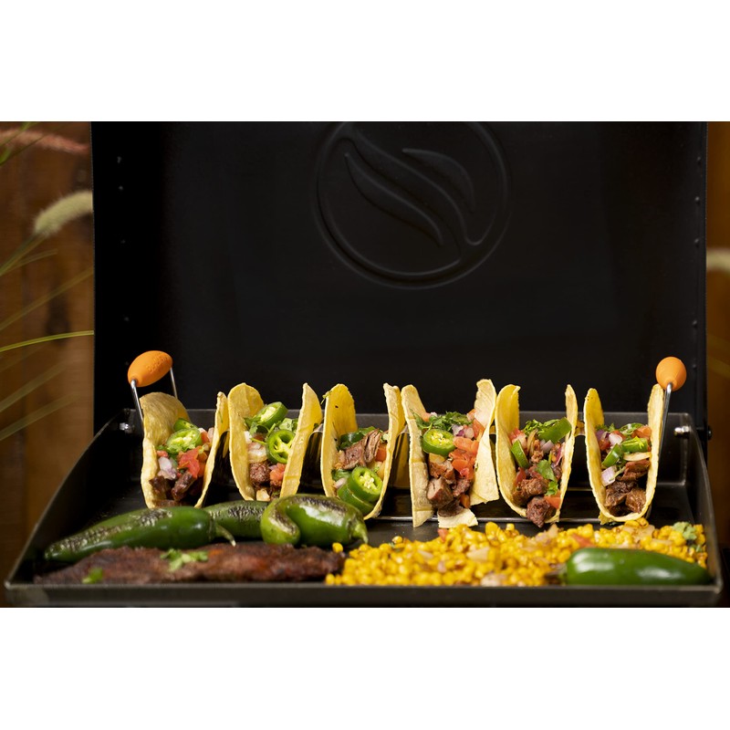 Blackstone 5173 Deluxe Holder Stand Pack of 2 Stainless Steel