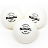 Nittaku D TOP Training Table Tennis Practice Balls, 120-Pack Practice Table Tennis Ball