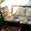 Hosuly 8 Pcs Spring Dahlia Sofa Cushion Cover for Patio