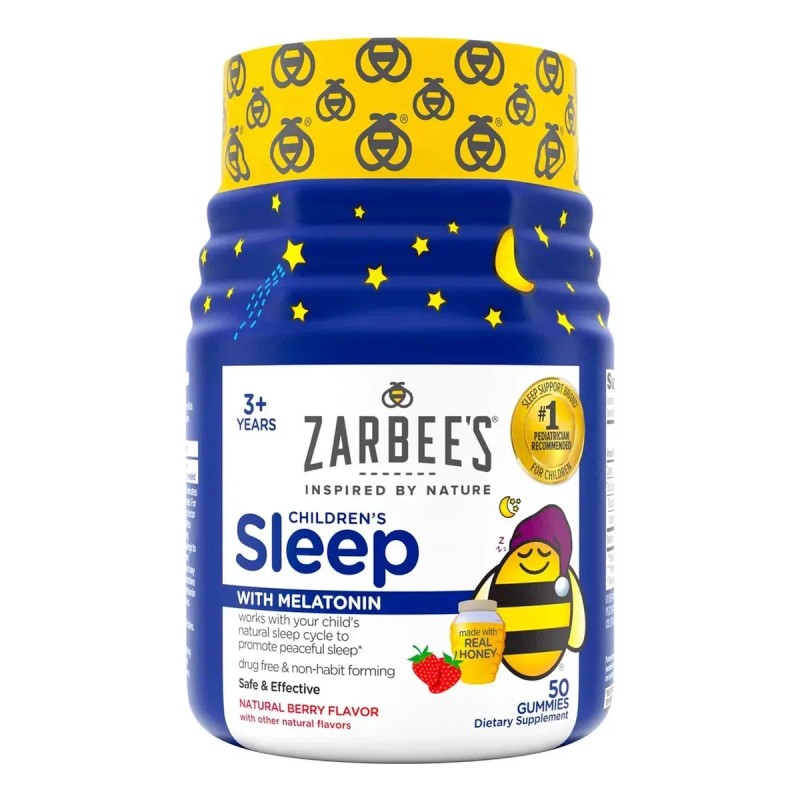 Zarbee Gomitas Suplemento Dormir Niños Melatonina