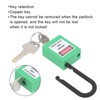 10Set 38mm/1.5in Safety Padlock Engineering Insulation DustProof for Factories Construction