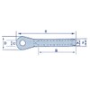 Stainless Steel Swage Eye Terminal 6MM (Wire Rope Cable Rigging)