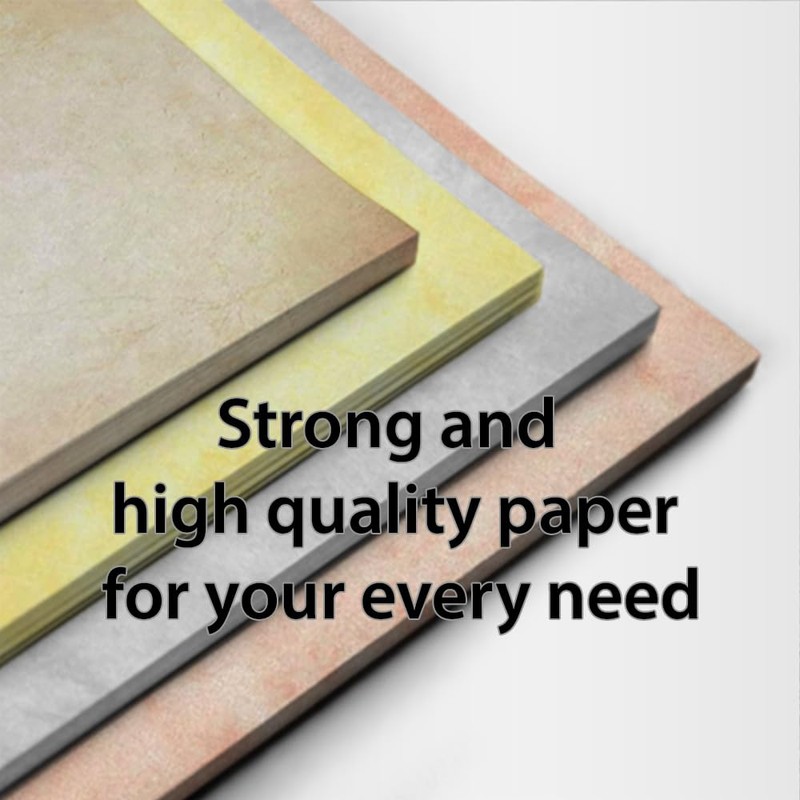 Augustus Premium Antique Paper - 60 Sheets - Double Sided