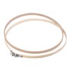 Operitacx Bamboo Embroidery Hoop for Cross and Needlework for Craft