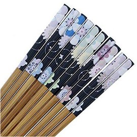 (Potencia) Japan IS / Sustuke Natural Wood Chopstick 5-Piece Set for Guest Entertainment / (포텐시아)재팬I.S고객 접대용 스스타케 천연목 젓가락 5P세트