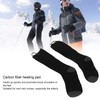 1 Pair Electric Heated Socks 3 Levels Temperature Control 2200mah