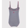 Petit Bateau A0cnt, Costume da Bagno 1 Pezzo Bambina, Blu/Bianco,