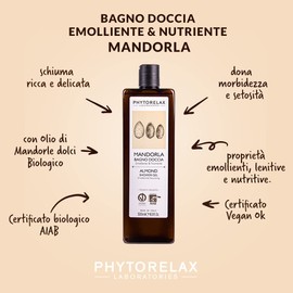 Bagni Schiuma Harbor Phytorelax Mandorla Bagno Doccia Emollients & Nutrients - 500 ml