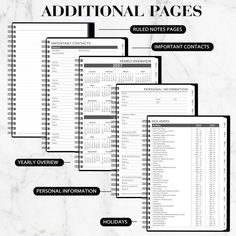 2026-2028 Monthly Planner/Calendar - 3 Year Monthly Planner, Jan. 2026