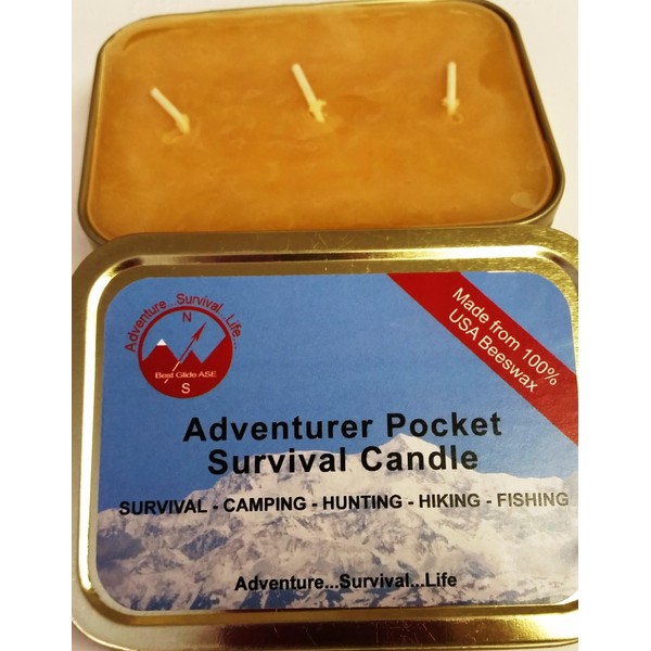 Best Glide ASE Adventurer Pocket Survival Candle