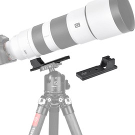 SWFOTO LF-S2 Lens Foot Lens Support Base Lens Bracket Neckline Tripod Socket Foot Replacement Foot for FE 200-600mm GM OSS Lens