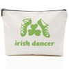 BARREEMO Irish Dancer Gifts Dance Makeup Bag for Competition Dance