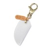 IL BISONTE Key Chain, Key Ring, Leather, Genuine Leather, Cowhide