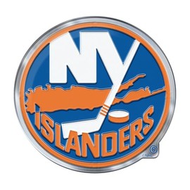 FANMATS 60494 - NHL - New York Islanders Embossed Color Emblem | NY Islanders Circle Logo