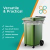 PlasticMill 23" Large Rubber Bands for Trash Cans - Heavy