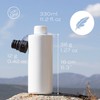 CuloClean 2pcs Portable Bidet with Silent Bottle (330ml). Ideal for