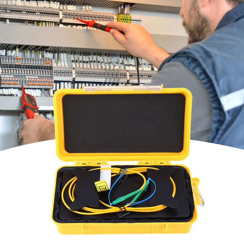Lc APC Lc APC OTDR Launch Cable Box Optical Fiber