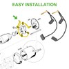 10L0L Golf Cart Motor Brushes Set 36 & 48-Volt Fits
