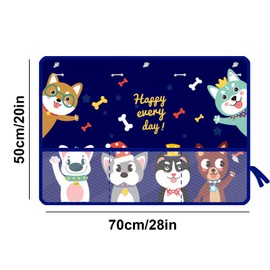 Car Sun Shade for Baby Kids Children 2 Pack Car Side Window Curtain Protector Protects from Sun Glare Heat Blocks UV Rays Glare Car Interior Sun Blocker Blind (Dog Team)