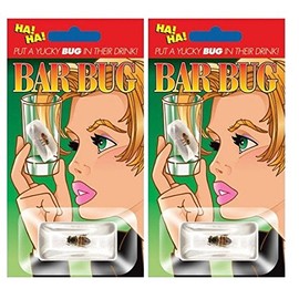 2 Count Bar Bug in Ice Cube Prank